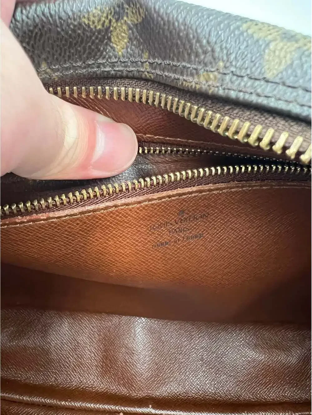 Louis Vuitton Trocadero 27 Monogram Canvas Shoulder Bag Brown